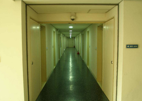 Residence Hall-hallway